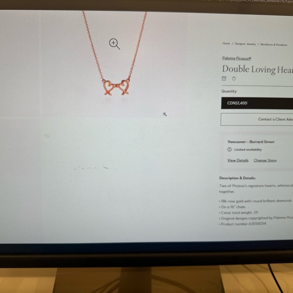 ❗️Tiffany bundle 18k ( Necklace, Bracelet and Ring) - Picture 8 of 9